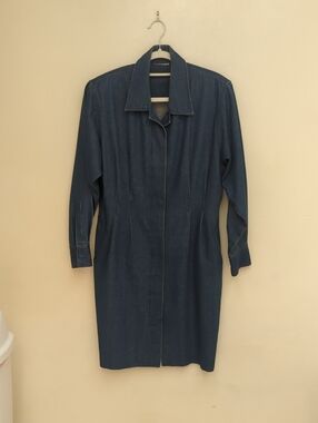 Classic Blue Denim Dress